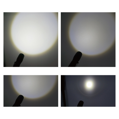 Van het LEIDENE van drukknopcree Aa EDC Materiaal van de het Aluminiumlegering Flitslicht het Hoge Lumen