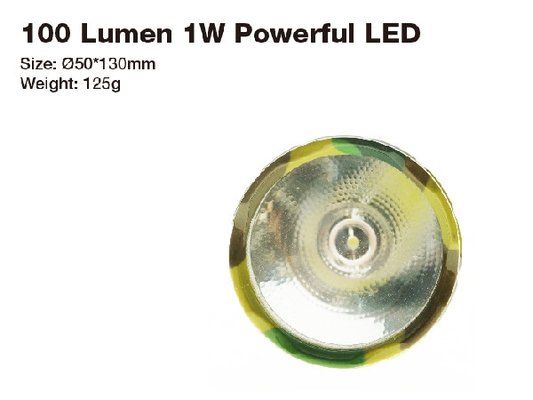 Handige Grootte1w LEIDENE Stop in Navulbare Toorts IPX3 10 Uren Lichte Runtime