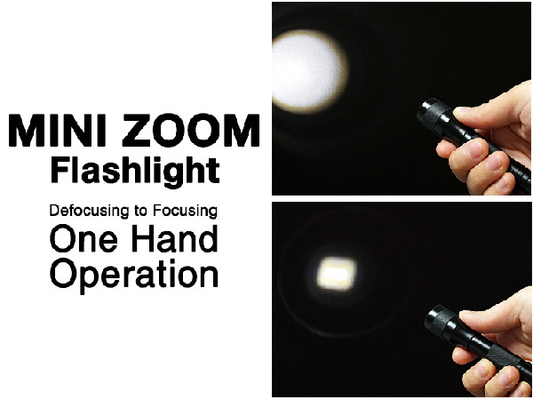 Zak Warm Wit Geleid Flitslicht, het Super Heldere Flitslicht van Gezoemkeychain