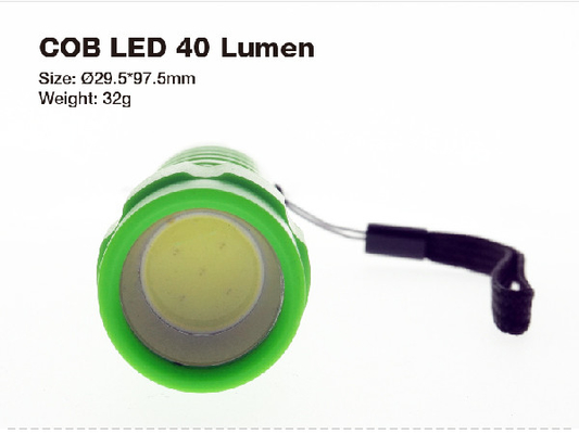 Blauwe/Oranje Plastic Aaa leidde Flitslicht, Promotie Geleide Toorts 40 Lumen