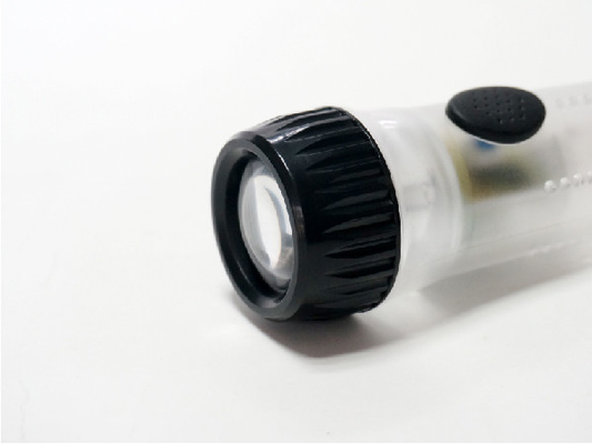 Geen Schuddende de Dynamo LEIDENE van de Batterijhand Flitslicht Waterdichte Openluchtverlichting