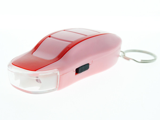 Mini de Dynamo LEIDENE van Groottekeychain Flitslichtkunststof 80 * 44 * 25mm