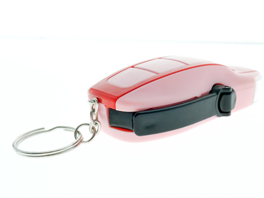 Mini de Dynamo LEIDENE van Groottekeychain Flitslichtkunststof 80 * 44 * 25mm