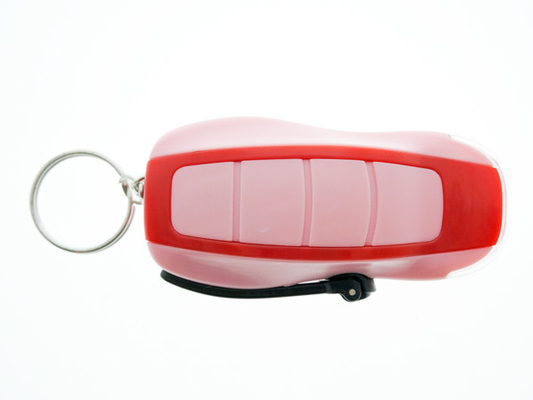 Mini de Dynamo LEIDENE van Groottekeychain Flitslichtkunststof 80 * 44 * 25mm