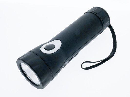 0.5W van LEIDENE van de het Flitslichtaanraking Dynamohandcrank Functie van de de Kleurenverlichting de Zwarte