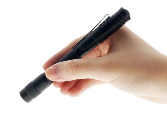 Op zwaar werk berekend Minipenflitslicht, het Helderste Flitslicht van de Pengrootte 130 Lumen