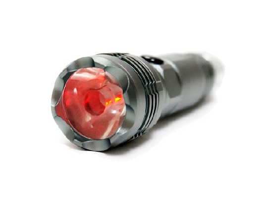 draagbare de Noodsituatie LEIDEN van 24v Cree Flitslicht 600mAh 16340 de Ionenbatterij van Li