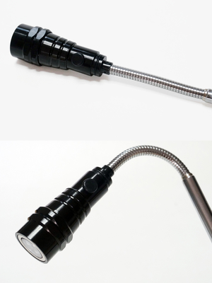 Van het Magnetische LEIDENE van de aluminiumlegering Uitbreidingstype Penflitslicht Drukknopschakelaar