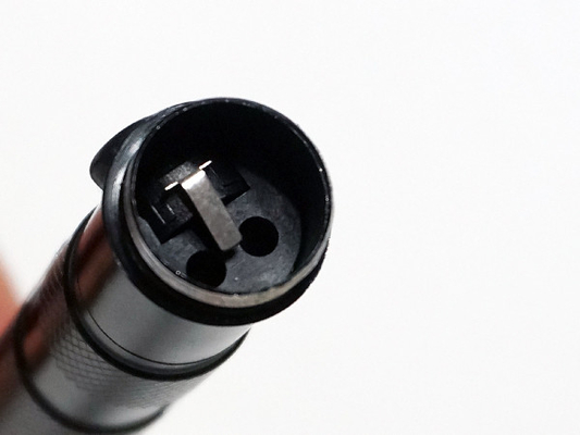 Telescoop Geleide Penlight met Waterdicht Vlak Lenstype van de Zakklem IP44