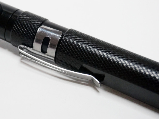 Telescoop Geleide Penlight met Waterdicht Vlak Lenstype van de Zakklem IP44