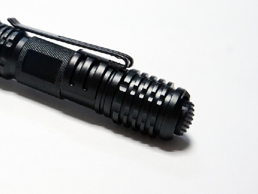 Flitslicht van Keychain van de Aerorang het Waterdichte, Minikeychain-Toorts Zwarte Kleur