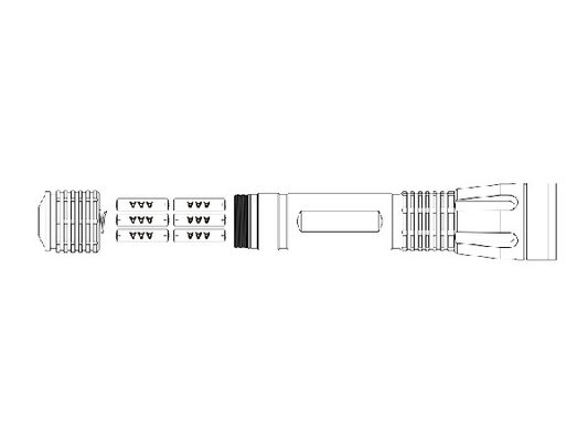500 Lumen leidden het Kamperen Toorts, de Rang van A7075 Aero Helderste het Kamperen Flitslicht