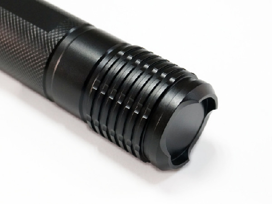 Van de de Wetshandhaving van A6063atex van het de Toorts Hoge Lumen de Flitslicht Geleide Zwarte Kleur