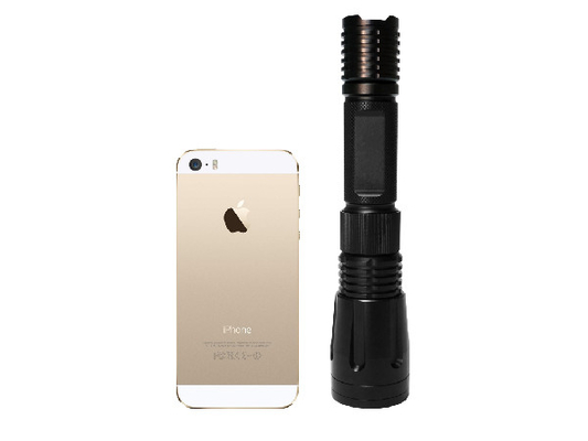 Navulbare EDC LEIDENE Flitslicht500lm 6W Militaire Rang met Vlakke Lens