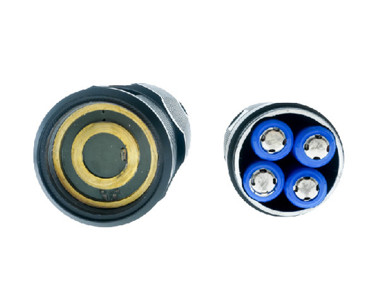 Anti Rolling 3000 Lumen Geleid Flitslicht, Navulbaar de Zakflitslicht van 10000mAh