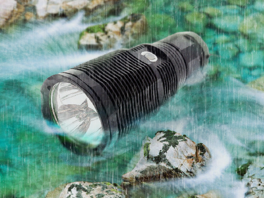 Water Bestand Ncerechargeable Geleide Toorts, Navulbaar Tactisch Flitslicht