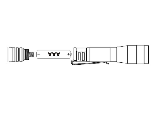 De Outputmacht van het het handbediende Politie LEIDENE Flitslichthoge rendement 0.6W van Keychain