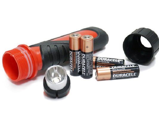 IPX8 waterdicht Geleid het Duiken Flitslicht, 4AA-het Flitslicht van het Batterij10m Vrij duiken
