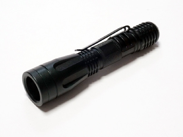 Flitslicht van Keychain van de Aerorang het Waterdichte, Minikeychain-Toorts Zwarte Kleur