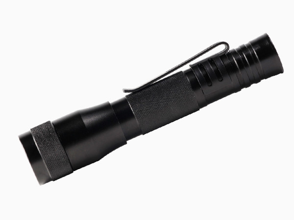 EDC het LEIDENE van Helderheidscree Flitslicht Zwarte Kleur van Keychain met Rode Filter
